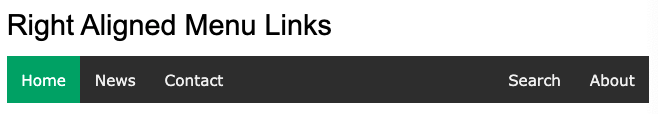 how-do-i-create-right-aligned-menu-buttons-w3schools