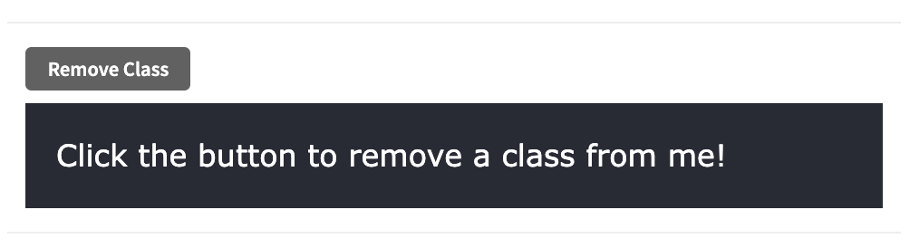 how-do-i-remove-a-class-name-from-an-element-w3schools